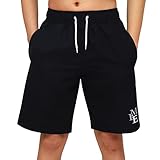 MEILONGER Badehose Jungen Badeshorts Schnelltrocknend Boardshorts mit Netzfutter...