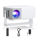 Mini Beamer [Auto Keystone & 2025 Upgraded] AKIYO O1 Beamer Klein 1080P...
