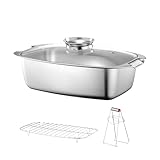 Gissroys Edelstahlfische Dampfer Quadratische Gedämpfte Fische Töpfe Stockpots...