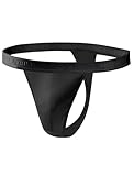 sesto senso Herren String Baumwolle Thong Slips 1er Pack Tanga Sport G-String M...