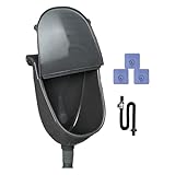 Quorvex Wandmontiertes Urinal Mit Deckel,Spülbares Bad Urinal Mit Abdeckung |...
