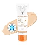 Vichy Anti-Pigmentflecken Gesichtscreme mit LSF50+, Getönte Sonnenpflege bei...