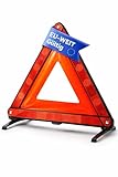 OwnWheel Notfalldreieck Warndreieck ECE R27 Auto & PKW 2026 - Rot - Notfall...
