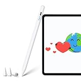 Stift für iPad (2018-2024) mit Hohe Präzision, Schnellladefunktion, Kompatibel...