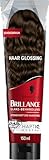 Brillance Glanz-Behandlung, Haar Glossing Schokobraun (150 ml), temporäre...