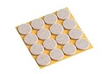 Metafranc Filz-Gleiter - selbstklebend - beige- Effektiver Schutz Ihrer Möbel &...