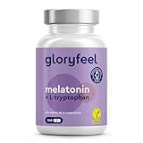 Melatonin Komplex - Mit L-Tryptophan, Vitamin B6 & Magnesium - 240 Kapseln...