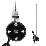 Heilmetz Heizstab für Badheizkörper 300W - Elektrischer Heizstab mit...