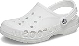 Crocs unisex-adult Baya Clog Clog, White, 39/40 EU