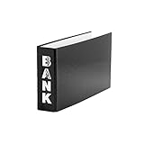 Bankordner / 140x250mm / für Kontoauszüge/Farbe: schwarz