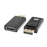 2 Stücke Displayport auf HDMI,4K DP auf HDMI,HDMI Displayport Adapter,HDMI zu...