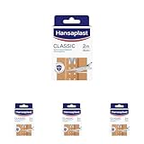 Hansaplast Classic Pflaster (2 m x 6 cm), zuschneidbare Wundpflaster mit extra...