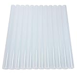 Raintwo 12 Stück Heißklebesticks 11mm x 150mm Transparente Heißklebestifte...