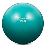 ProsourceFit Weighted Toning Exercise Balls for Pilates, Yoga, Strength Training...