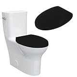 Toilettensitzbezug WC-Sitzbezug, WC-Deckelbezug, Toilettendeckel mit Elastischem...