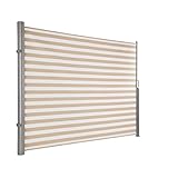 Ultranatura Seitenmarkise Maui, ausziehbares Seitenrollo als Sichtschutz und...