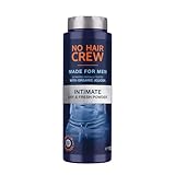 NO HAIR CREW Dry & Fresh Intimpuder – Premium talkumfreier Körperpuder für...