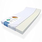MSS e.K. orthopädischer Kaltschaum-Matratzentopper 200 x 200 cm - 10 cm Dicke...