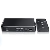 CSL - HDMI Switch 4k 60Hz mit Fernbedienung - 3 in 1 Out - 3 Port Ultra HD...