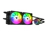 Oversteel - ZIRCON Flüssigkeitskühlung 240mm RGB, 2x PWM Lüfter 120mm RGB,...