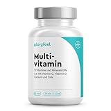 Multivitamin Hochdosiert - 450 Tabletten - Wertvolle Mineralien & alle A-Z...