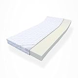 MSS e.K. orthopädischer Kaltschaum-Matratzentopper 180 x 200 cm - 10 cm Dicke...