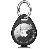 Mugust Wasserdicht Hülle für Apple AirTag Anhänger mit Schlüsselanhänger,...