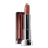 Maybelline New York Pflegender Lippenstift mit cremiger Textur und schimmerndem...