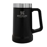 Stanley Adventure Vacuum Stein 709 ml - Thermobecher Mit Henkel Hält Bier Für...