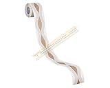 A.S. Création selbstklebende Bordüre Stick ups glatt 5,00 m x 0,05 m beige...