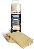 SONAX AutopflegeTuch Plus (1 Stück) großformatig und besonders saugfähig mit...