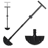 Harrms Rasenkantenstecher mit Verstellbarem Griff, Manueller Kantenschneider...