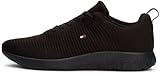 Tommy Hilfiger Herren Runner Sneaker Corporate Knit Rib Runner Sportschuhe,...