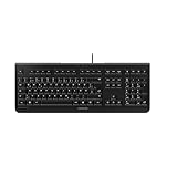 CHERRY KC 1000, Kabelgebundene Tastatur, Deutsches Layout (QWERTZ), Plug & Play...