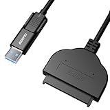 BENFEI SATA auf USB-Kabel, 2-in-1 USB C/USB 3.0 auf SATA III...