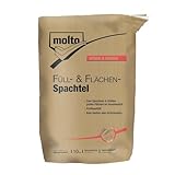 Molto Füll- und Flächenspachtel, Innen-Spachtelpulver zum Spachteln und...