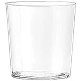 H&H Starck Gläser 6er-Set – 350 ml – dünnes Glas mit konischer Form –...