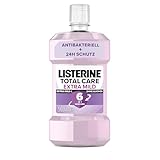 LISTERINE Total Care Extra Mild 500 ml, schützende Mundspülung ohne Alkohol...