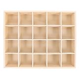 Homoyoyo Setzkasten aus Holz für Sammelgegenstände 20 Cell Unvollendete...