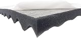 Noppenschaumstoff - selbstklebend - 100cm x 50 cm x H - Dibapur Schaumstoff...