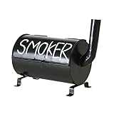 Boltze Aschenbecher Smoker (Sturmaschenbecher aus Metall, 20x10 cm, Geschenkidee...