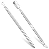 WOLMIK Nagelhautschieber und Nagelhautschäler, Edelstahl, Nagelhautschieber,...