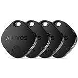 ATUVOS Schlüsselfinder KeyFinder 4 Pack, Smart Bluetooth Tracker Tag Kompatibel...