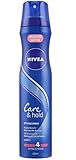 NIVEA Pflege & Halt Haarspray im 1 Pack ( 250 ml), zum Haarstyling für alle...