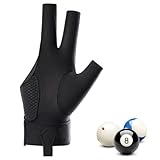 MIRKUZI Billard-Handschuhe, 1 Stück, Billardhandschuh, rechte Hand,...