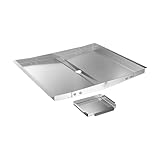 Colcolo Verstellbare Fettauffangschale, universelle Grill-Tropfschale, leicht zu...