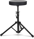McGrey KD-10 Hocker - Klappbarer Leichter Schlagzeughocker - Höhenverstellbarer...