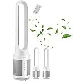 Echos® Turmventilator energiesparender Standventilator sehr leise...