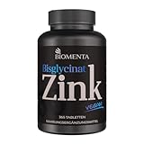 BIOMENTA Zink 50 – 365 Zink Tabletten hochdosiert mit 50 mg reinem...