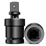 QZKJQDD Schlagschrauber Kreuzgelenk, Kraft-Kugelgelenk, Kardangelenk Stecknuss,...